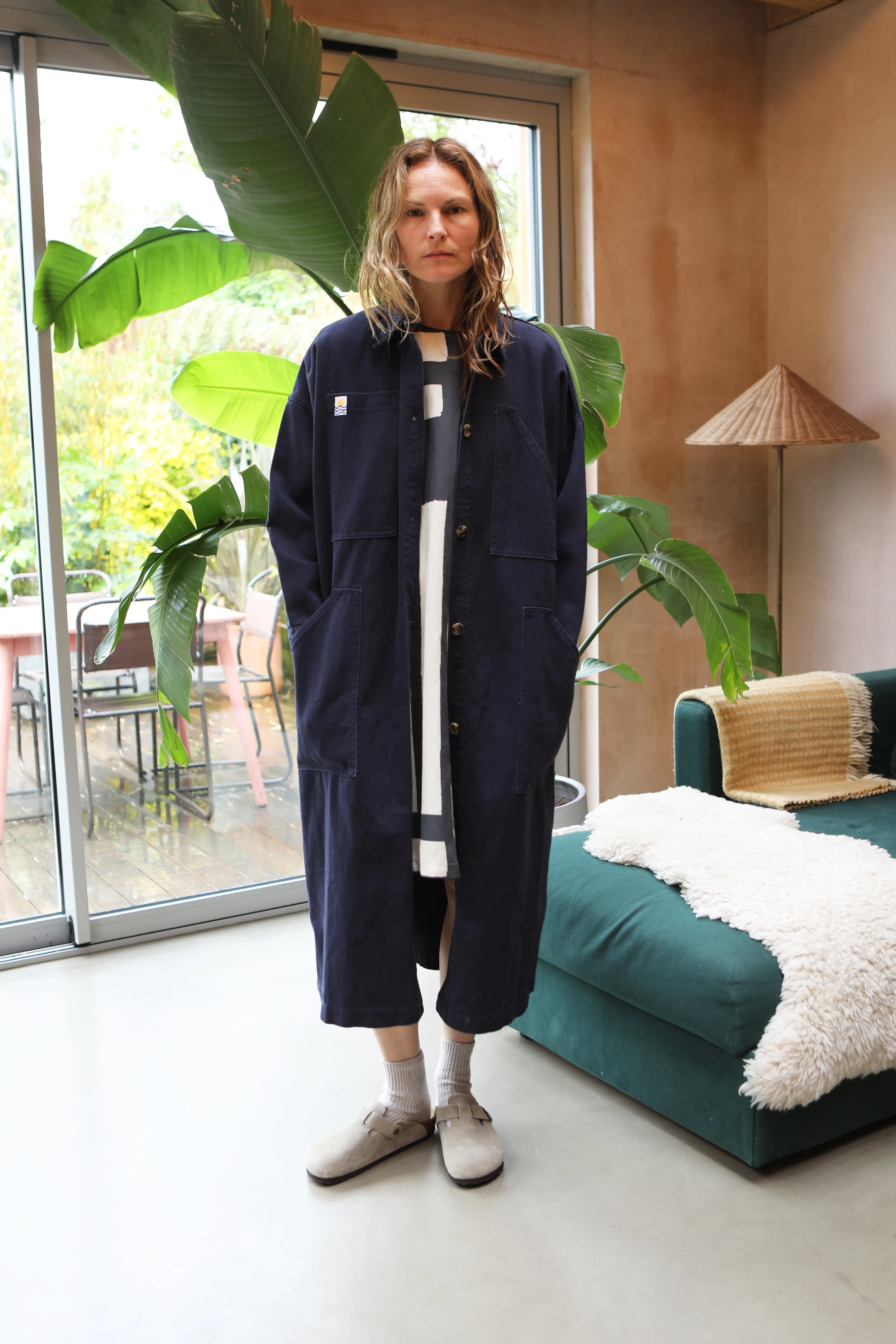 Emery Trench Navy