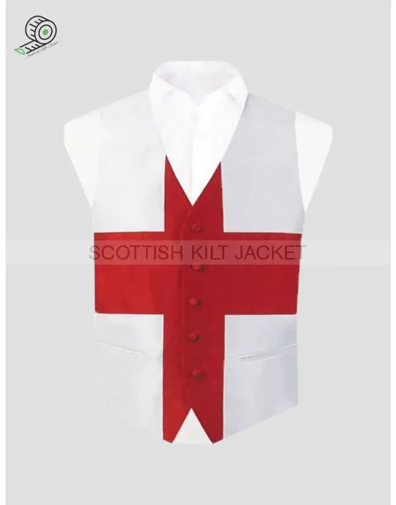 England ST Georges Fashion Vest Design