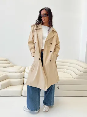 Fashionkova Westwind Trench Coat Natural