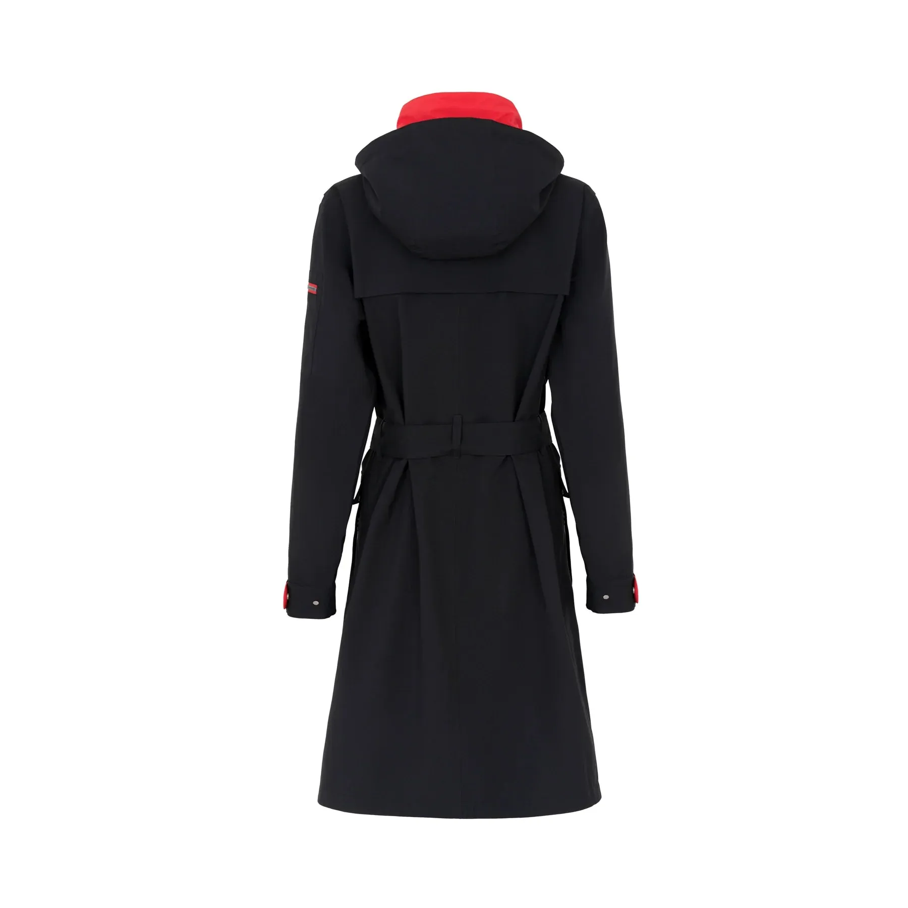 Fiona Trench Raincoat , Black