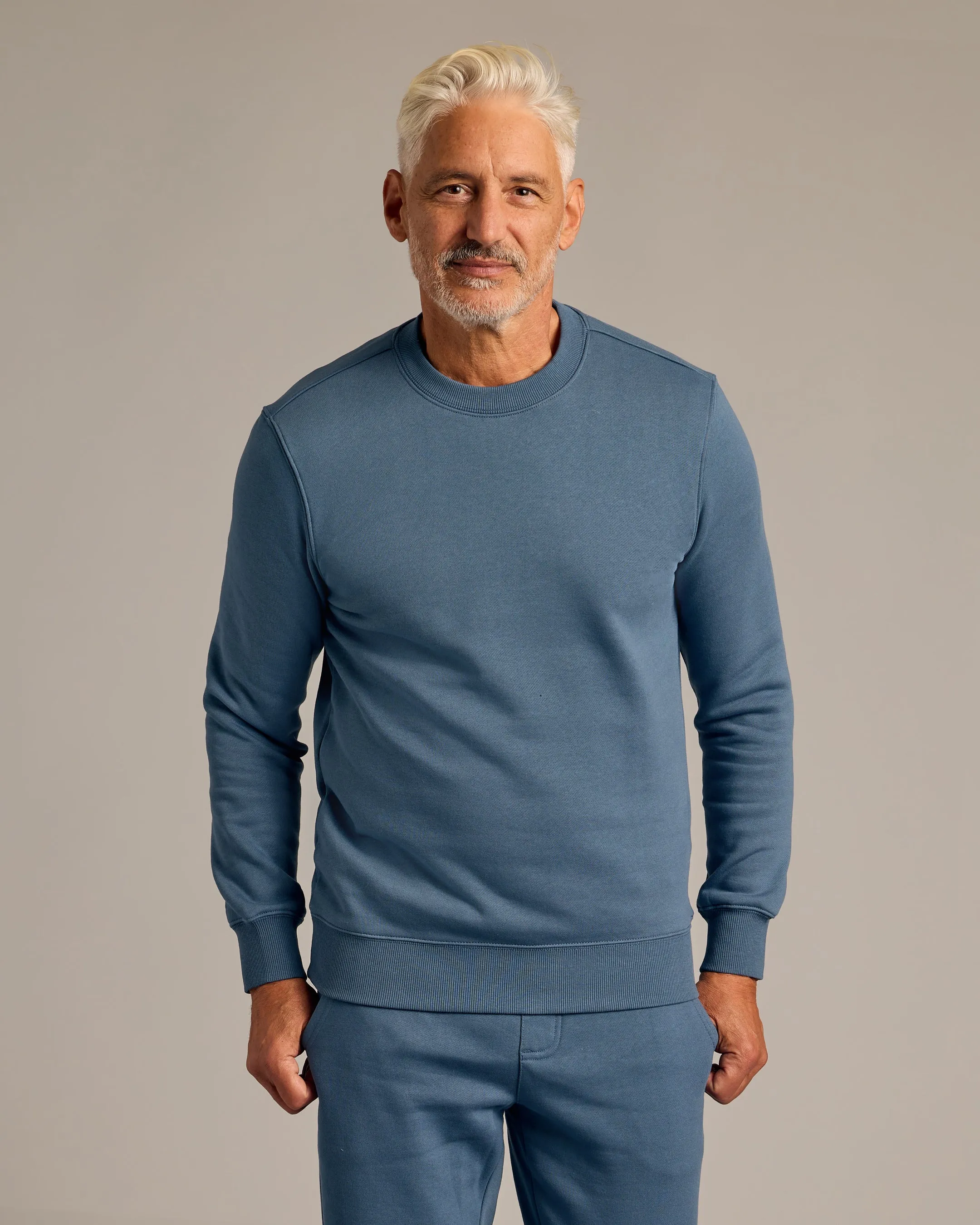 Fiord Fleece French Terry Pullover Crew Neck