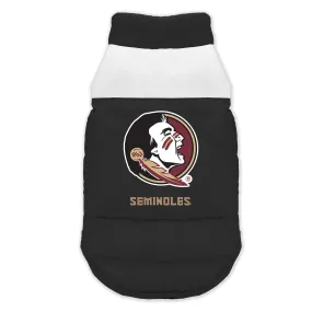 Florida State University Pet Parka Puff Vest