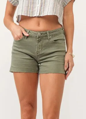 Gigi Shorts in Olive by Dear John