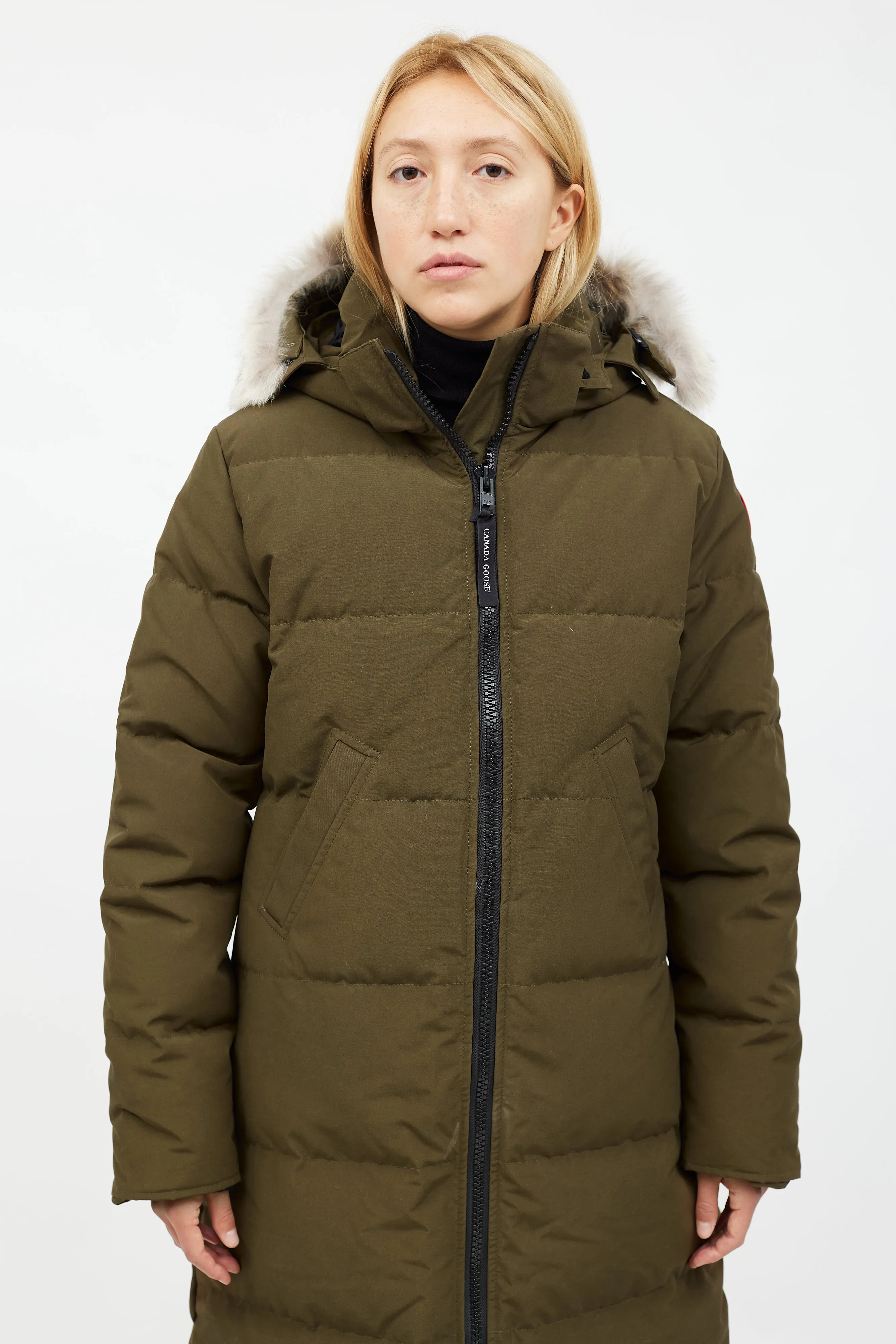 Green Fur Hood Mystique Parka