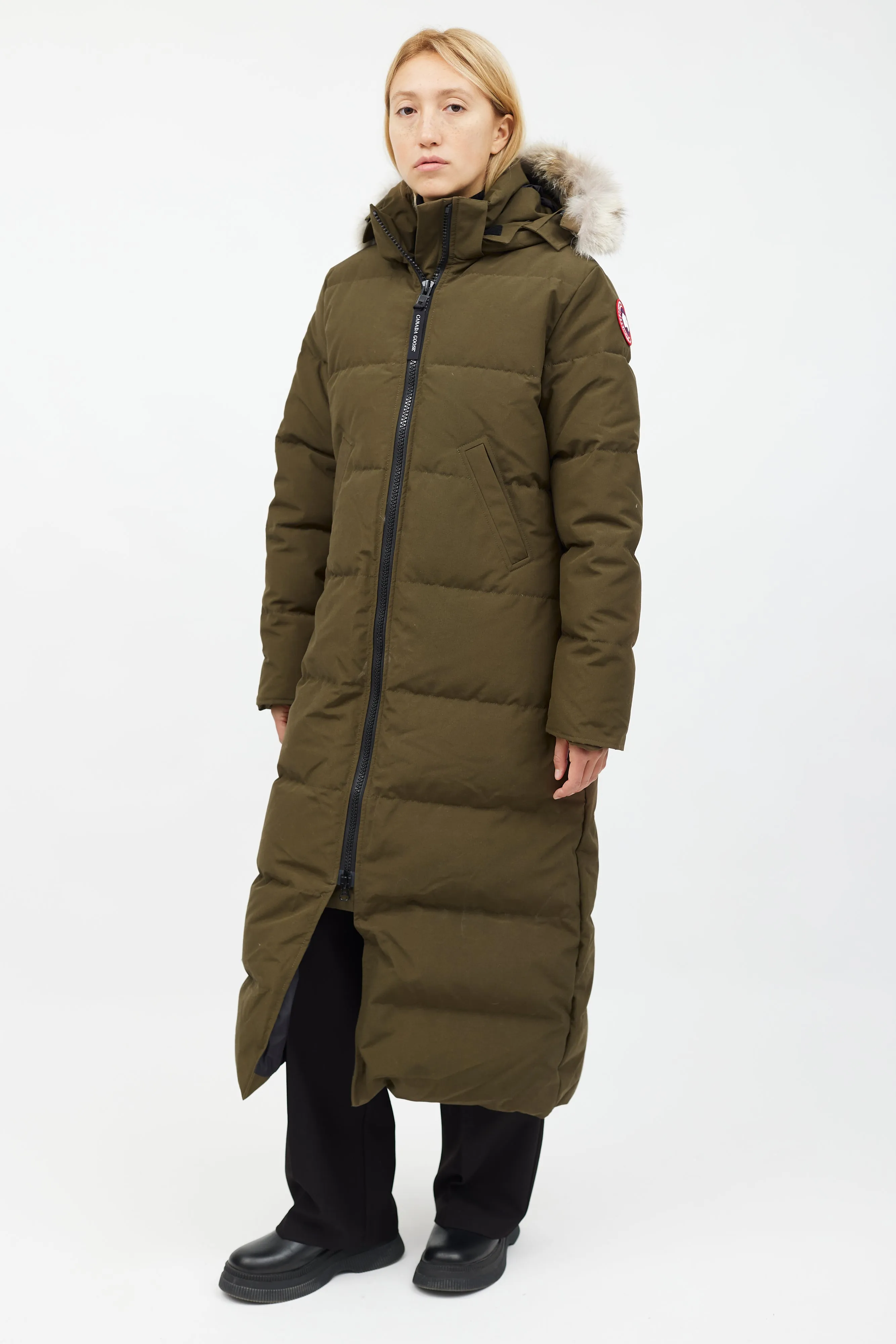 Green Fur Hood Mystique Parka