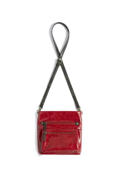 Harper Mini Cross-body Red