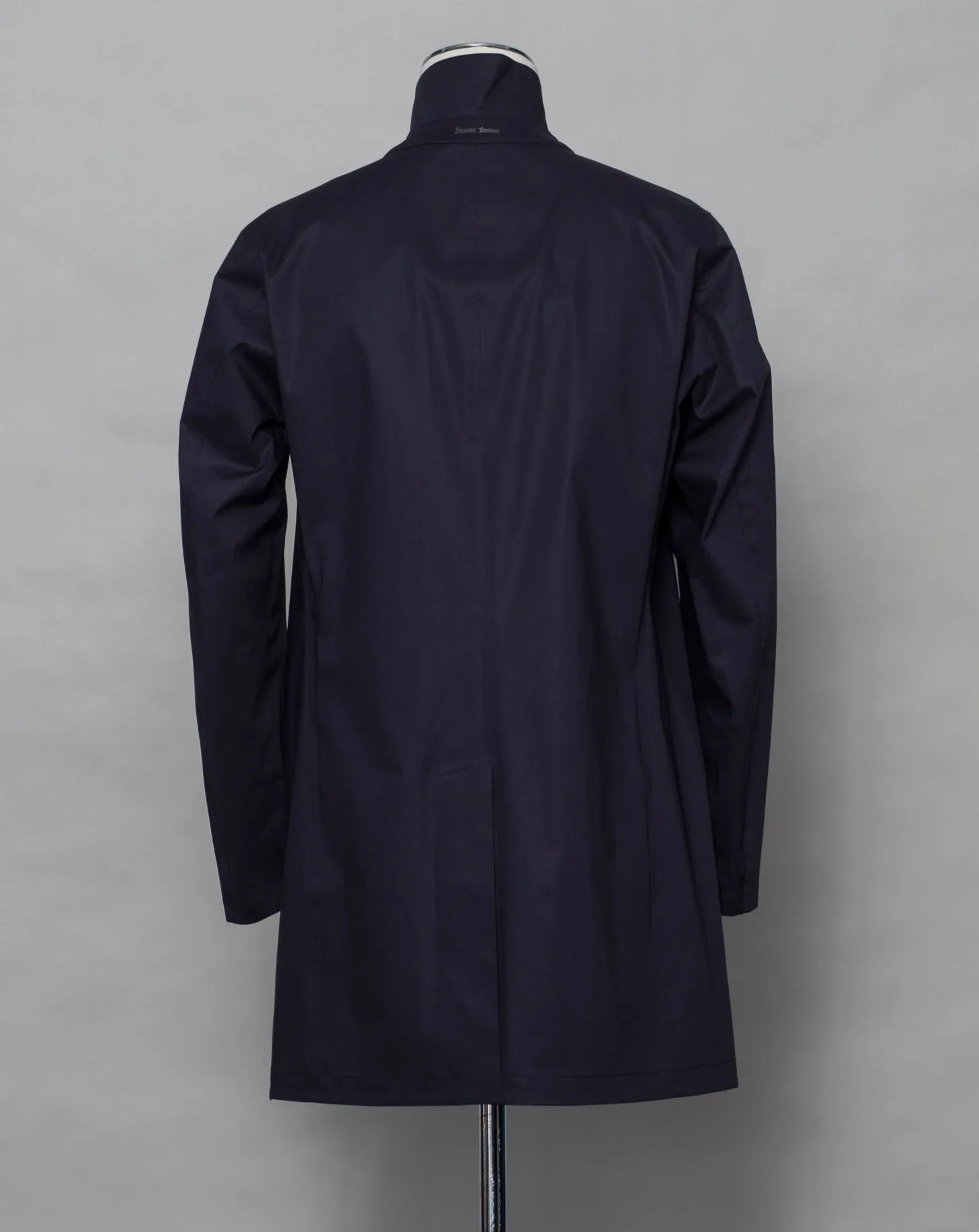 Herno Laminar 3-Layer Cotton Coat / Navy