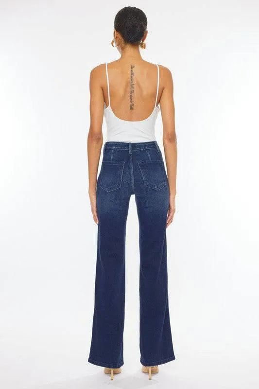 High Rise Slim Kancan Flare Jeans