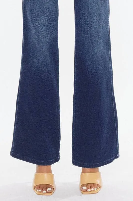 High Rise Slim Kancan Flare Jeans