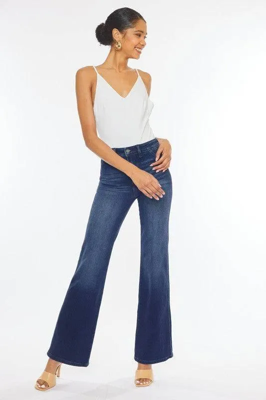 High Rise Slim Kancan Flare Jeans