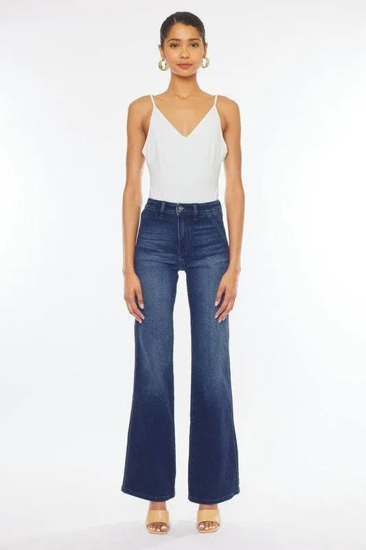 High Rise Slim Kancan Flare Jeans