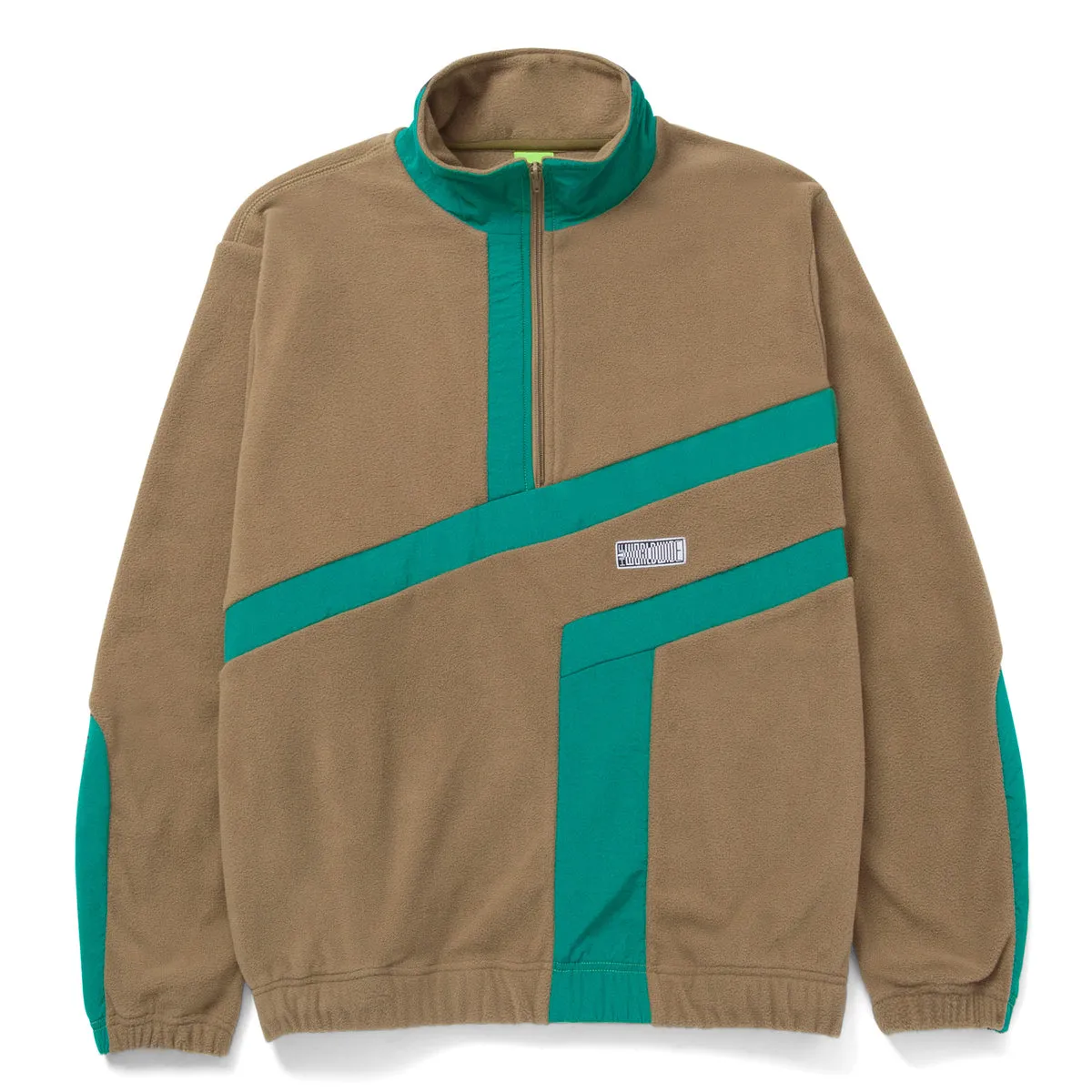 HUF RANGE QUARTER ZIP FLEECE OLIVE