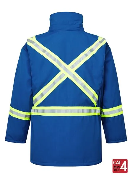 IFR Men's Nomex®Essential 6 oz Insulated Parka - Royal Blue NSB215