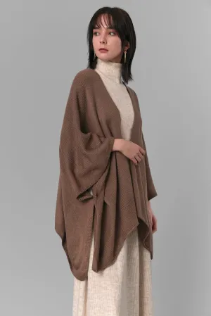 Ilene Knit Cape Cardigan