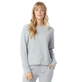 Interlock Pullover Sweater (Heather Grey)