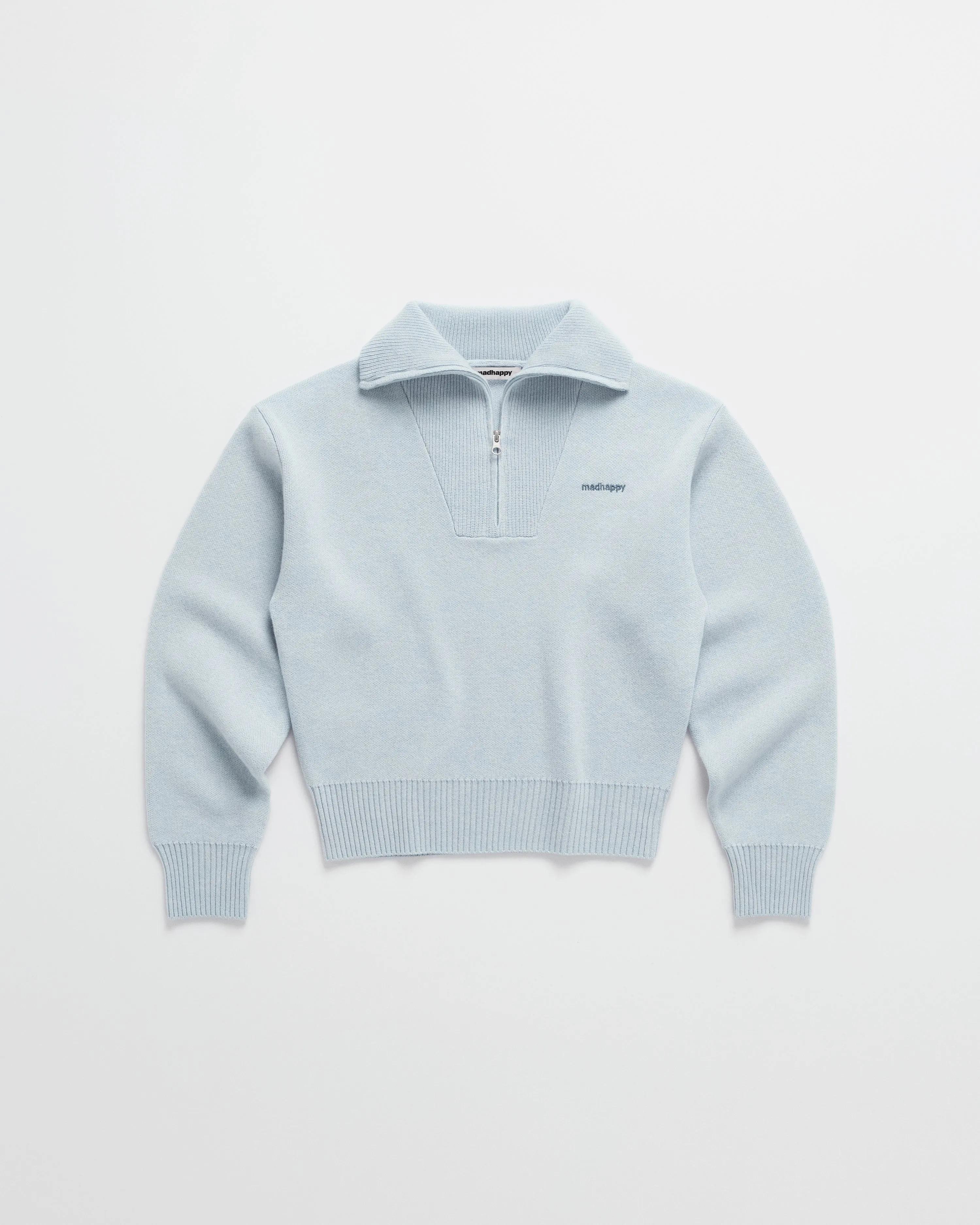 Jacquard Quarter Zip Pullover