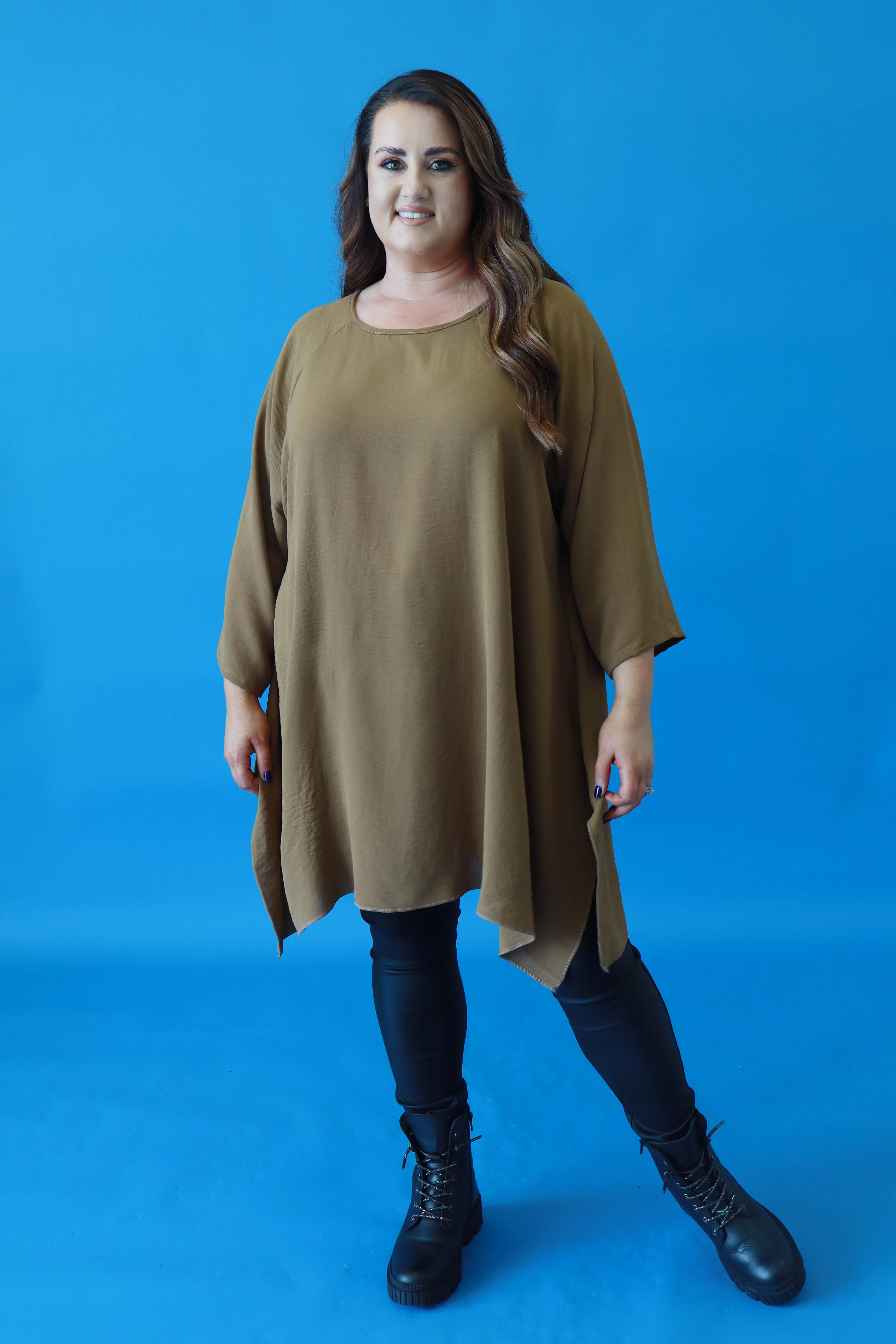 Jane Tunic in Brown