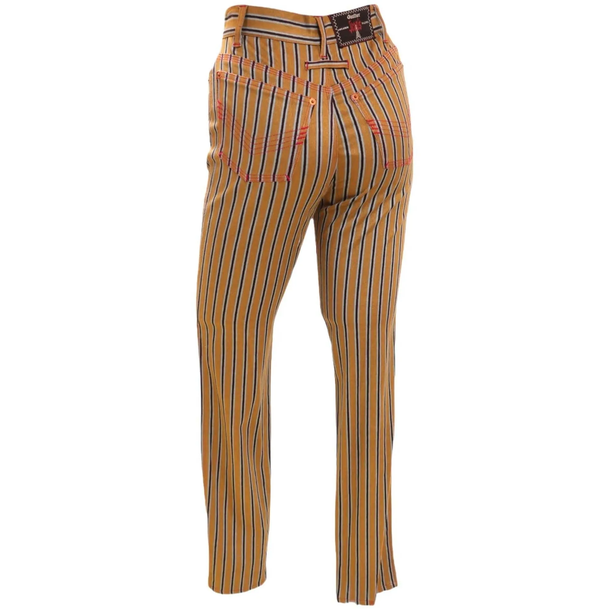 Jean Paul Gaultier Striped Jeans