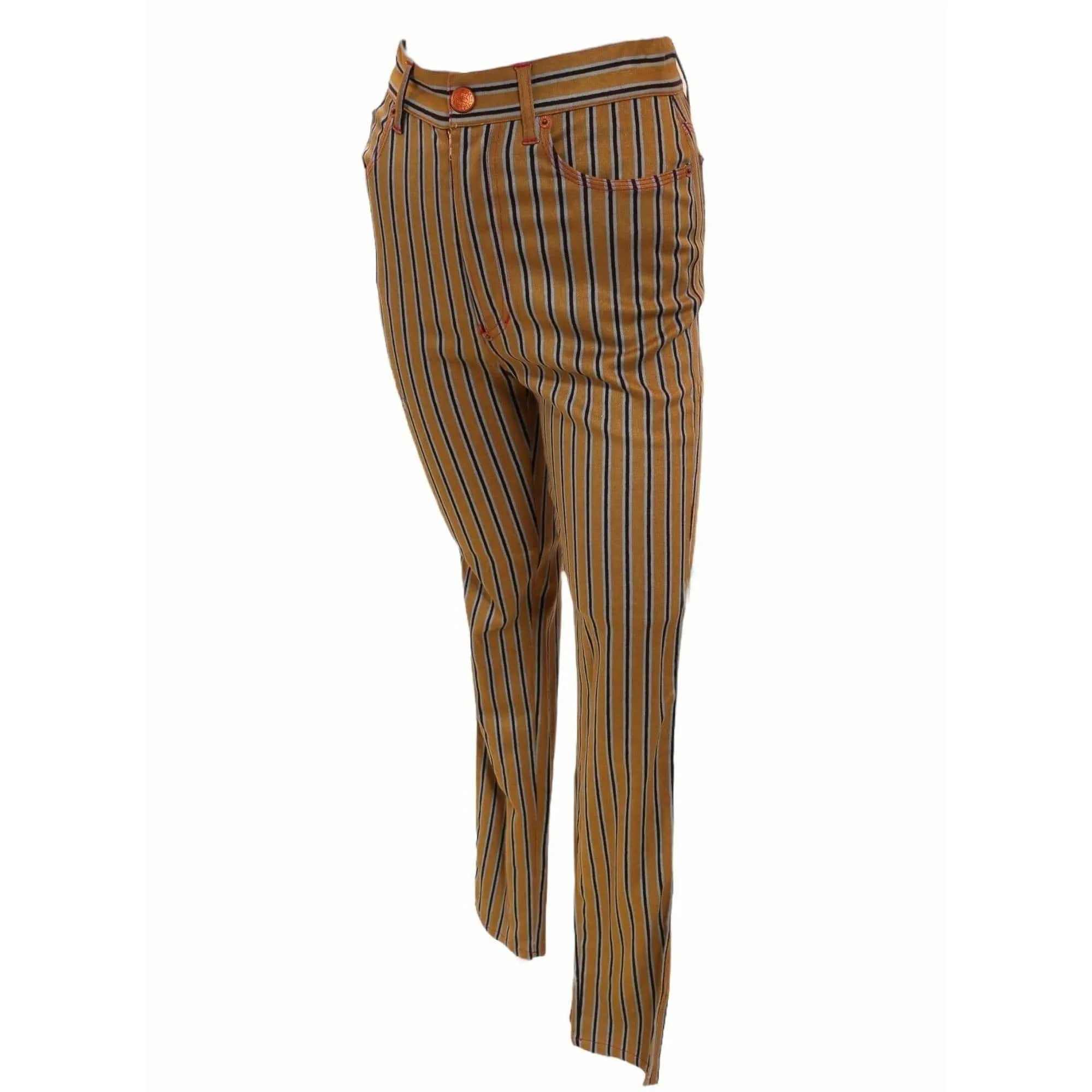 Jean Paul Gaultier Striped Jeans