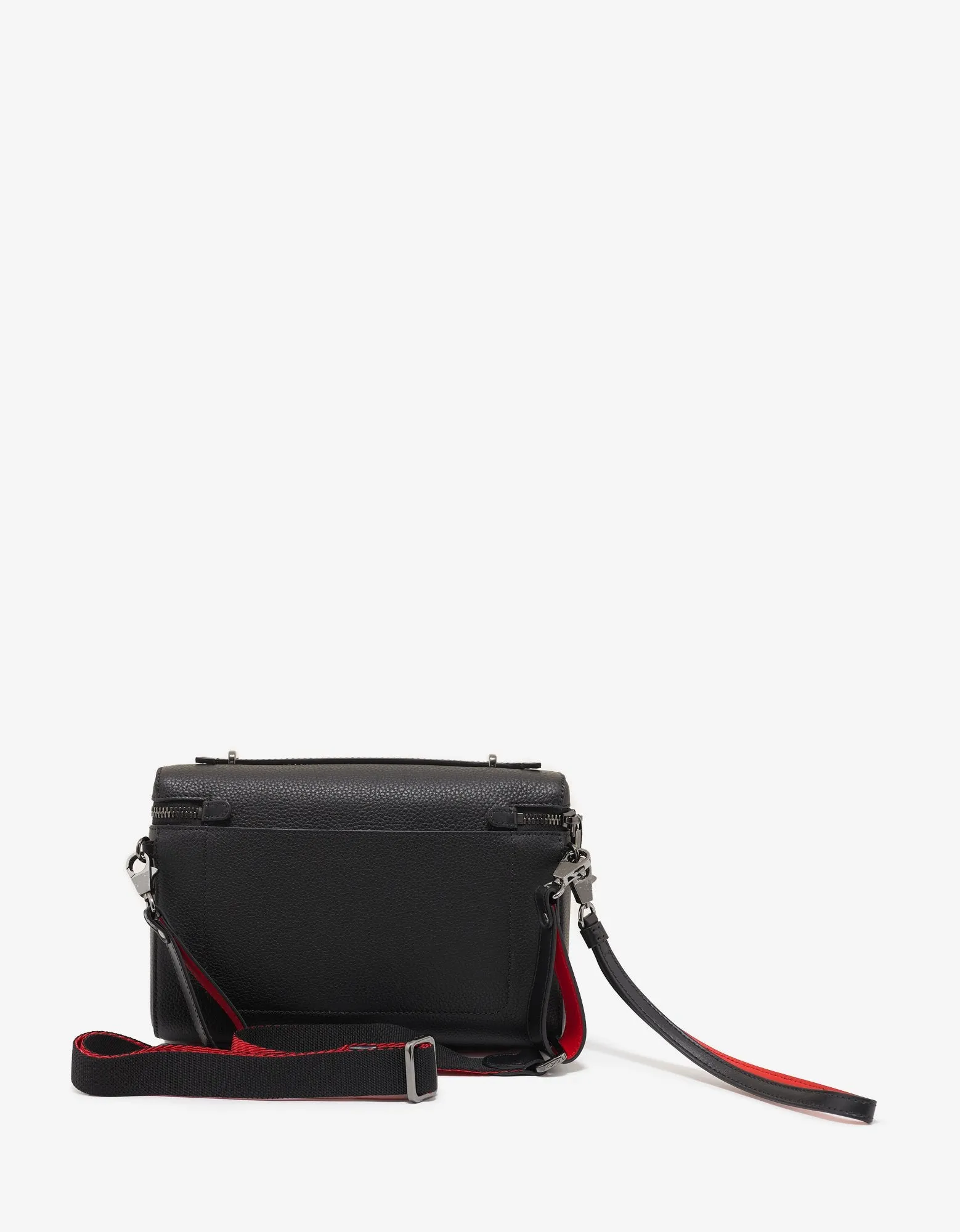 Kypipouch Black Leather Bag