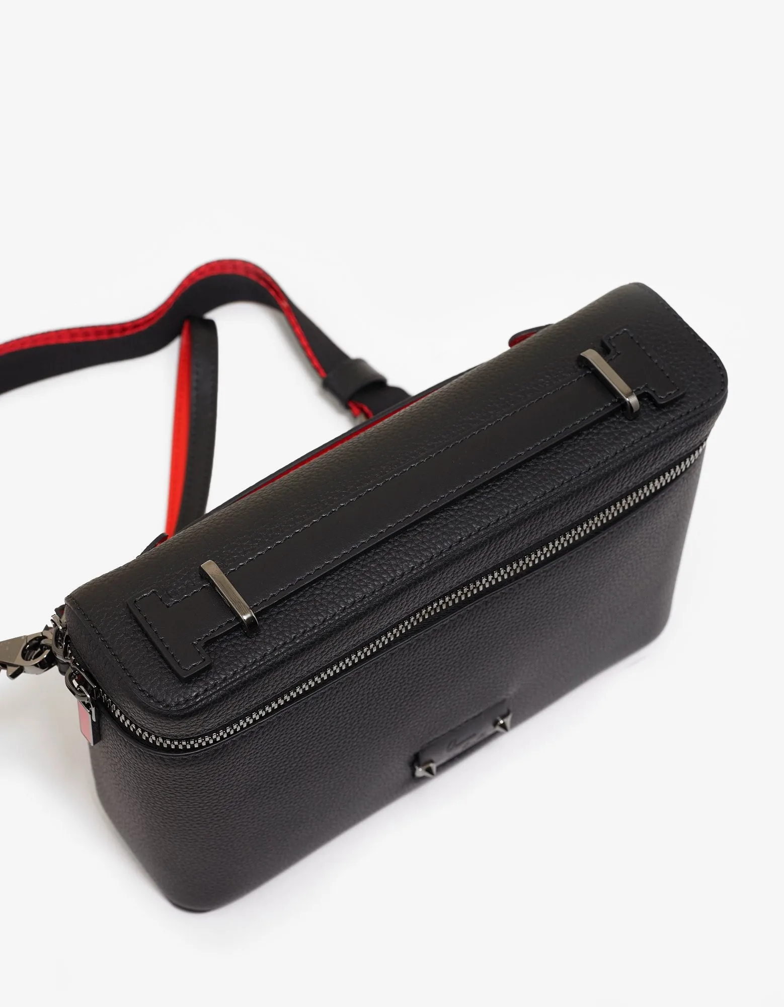 Kypipouch Black Leather Bag