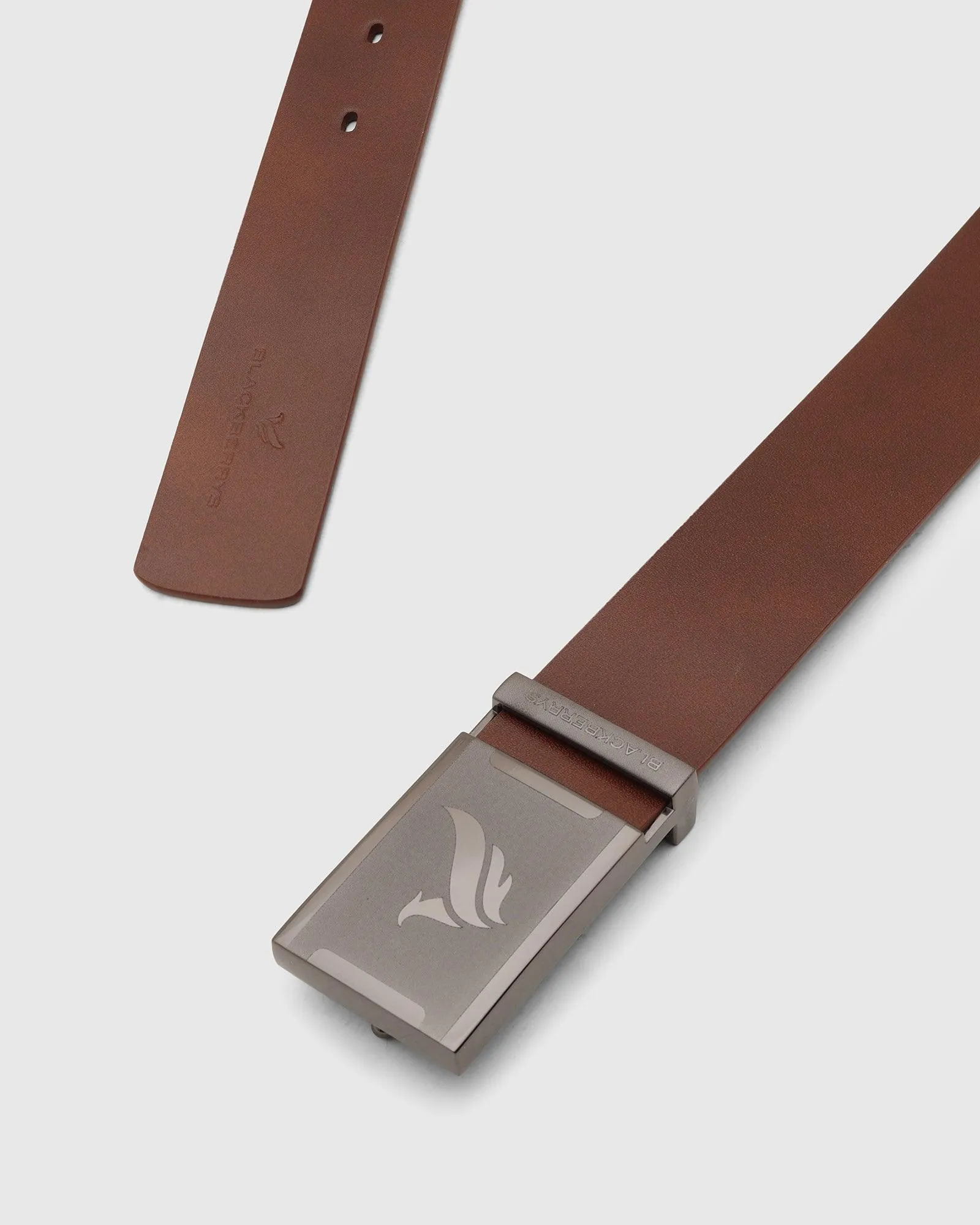 Leather Tan Solid Belt - Thyrion