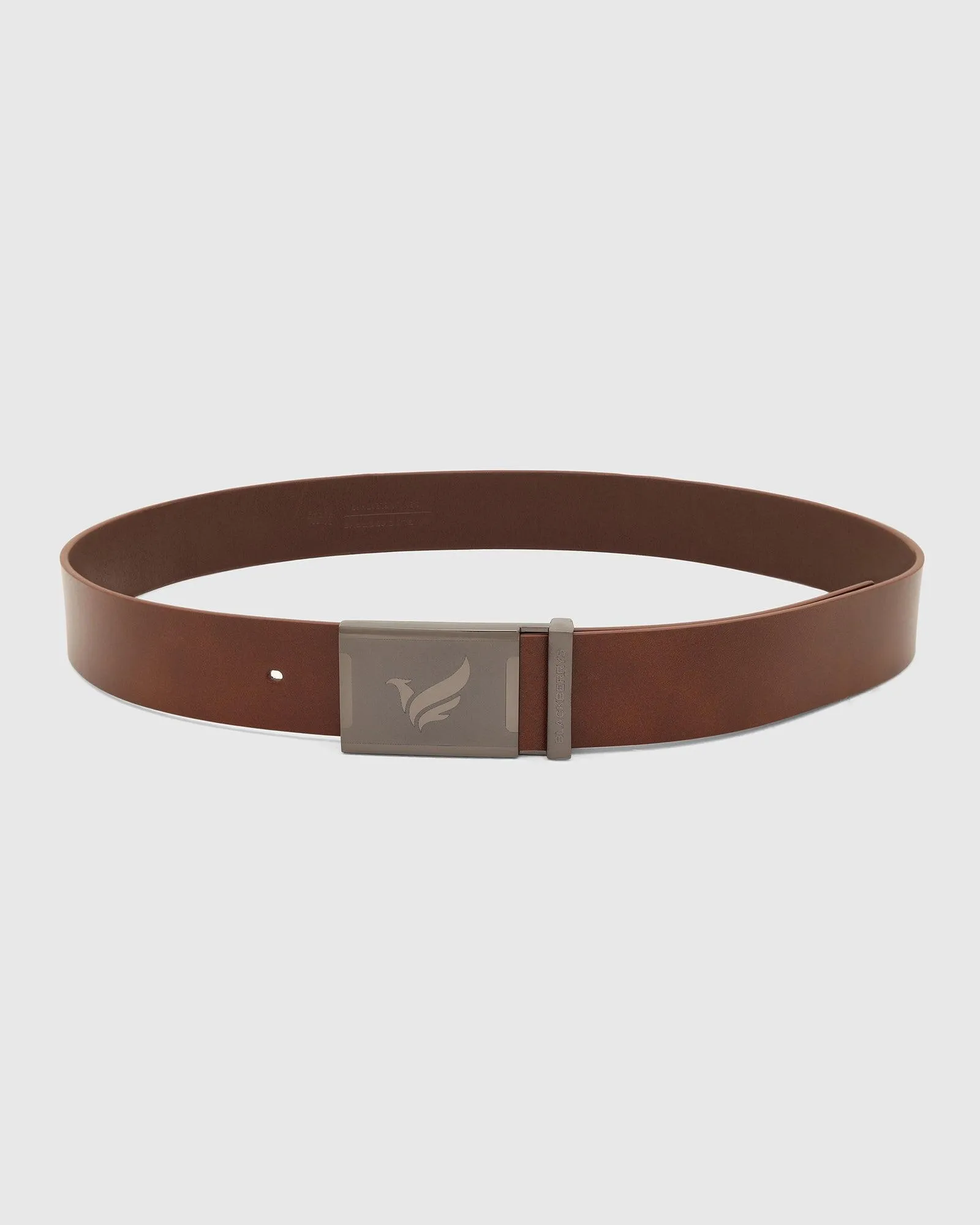 Leather Tan Solid Belt - Thyrion