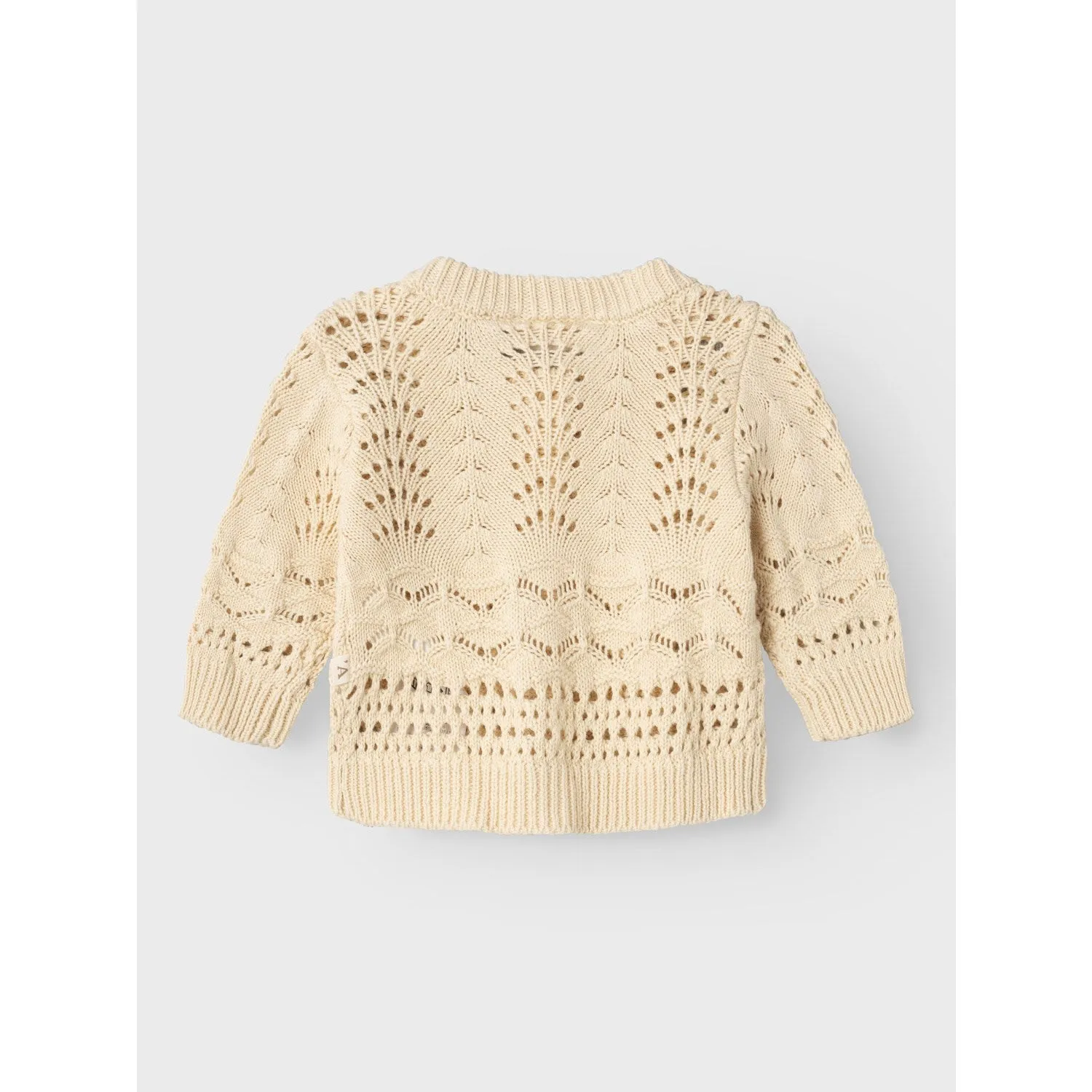 Lil'Atelier Bleached Sand Lale Knit Cardigan