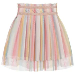 Lili Gaufrette Girls Rainbow Grata Skirt