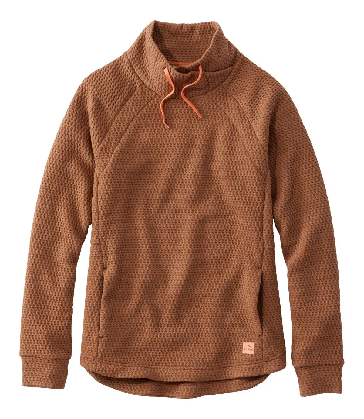 L.L. Bean Women's Ridgeknit Crossneck Pullover