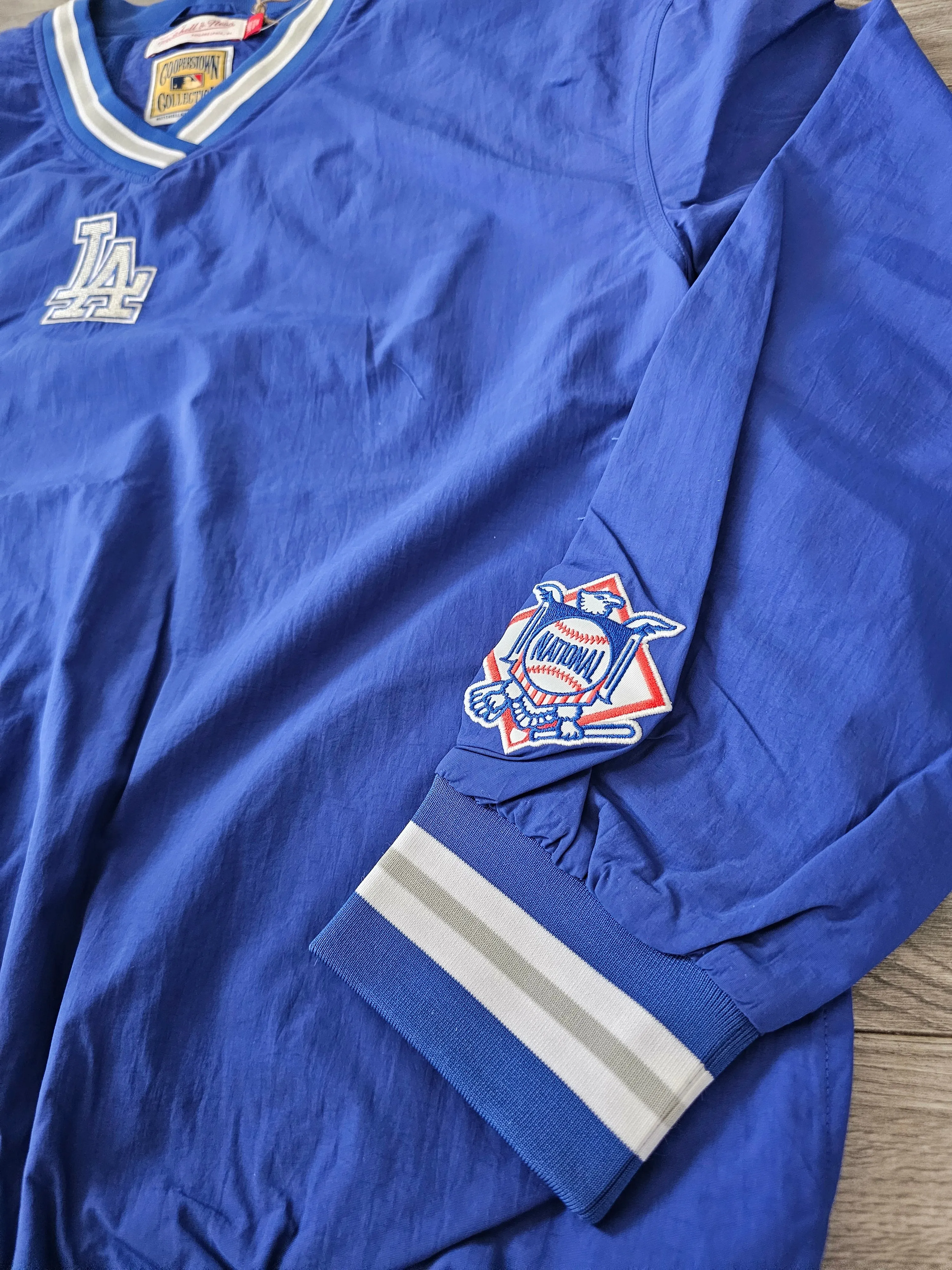 Los Angeles Dodgers Mitchell and Ness Men's Windbreaker Jacket