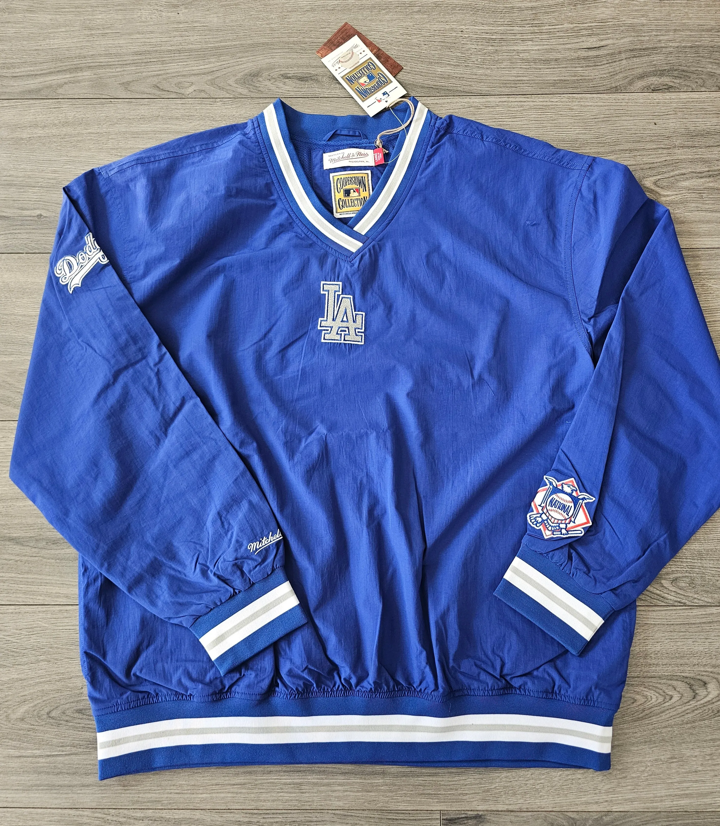 Los Angeles Dodgers Mitchell and Ness Men's Windbreaker Jacket