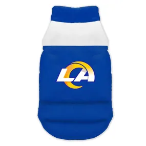 Los Angeles Rams Pet Parka Puff Vest