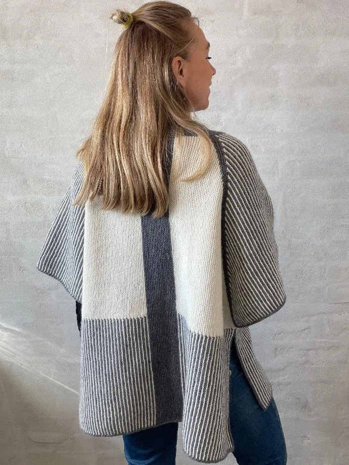 Mariager cape/vest by Hanne Falkenberg, No 2 knitting kit