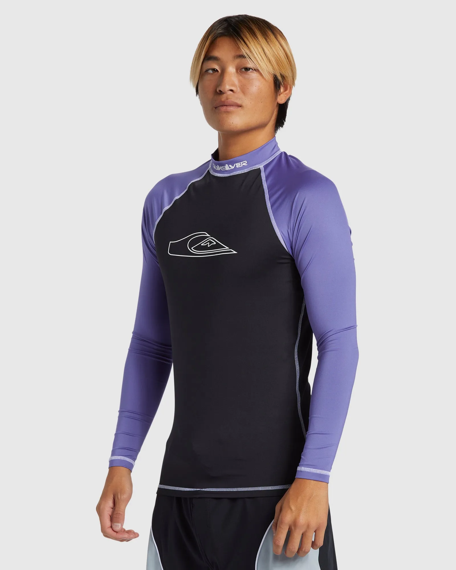 Mens Mercury Long Sleeve Upf 50 Surf T-Shirt