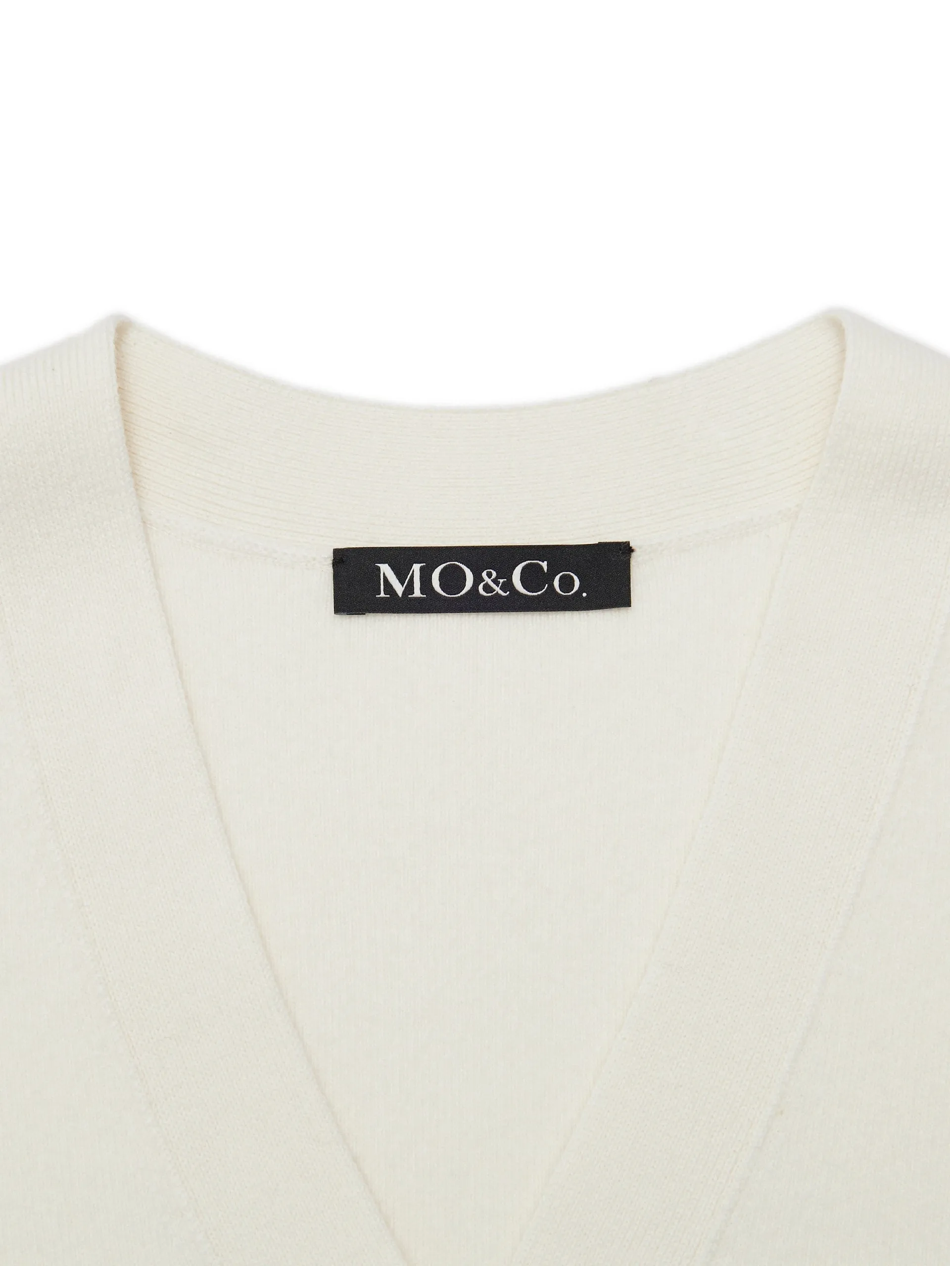 Merino Wool MC Print Cardigan