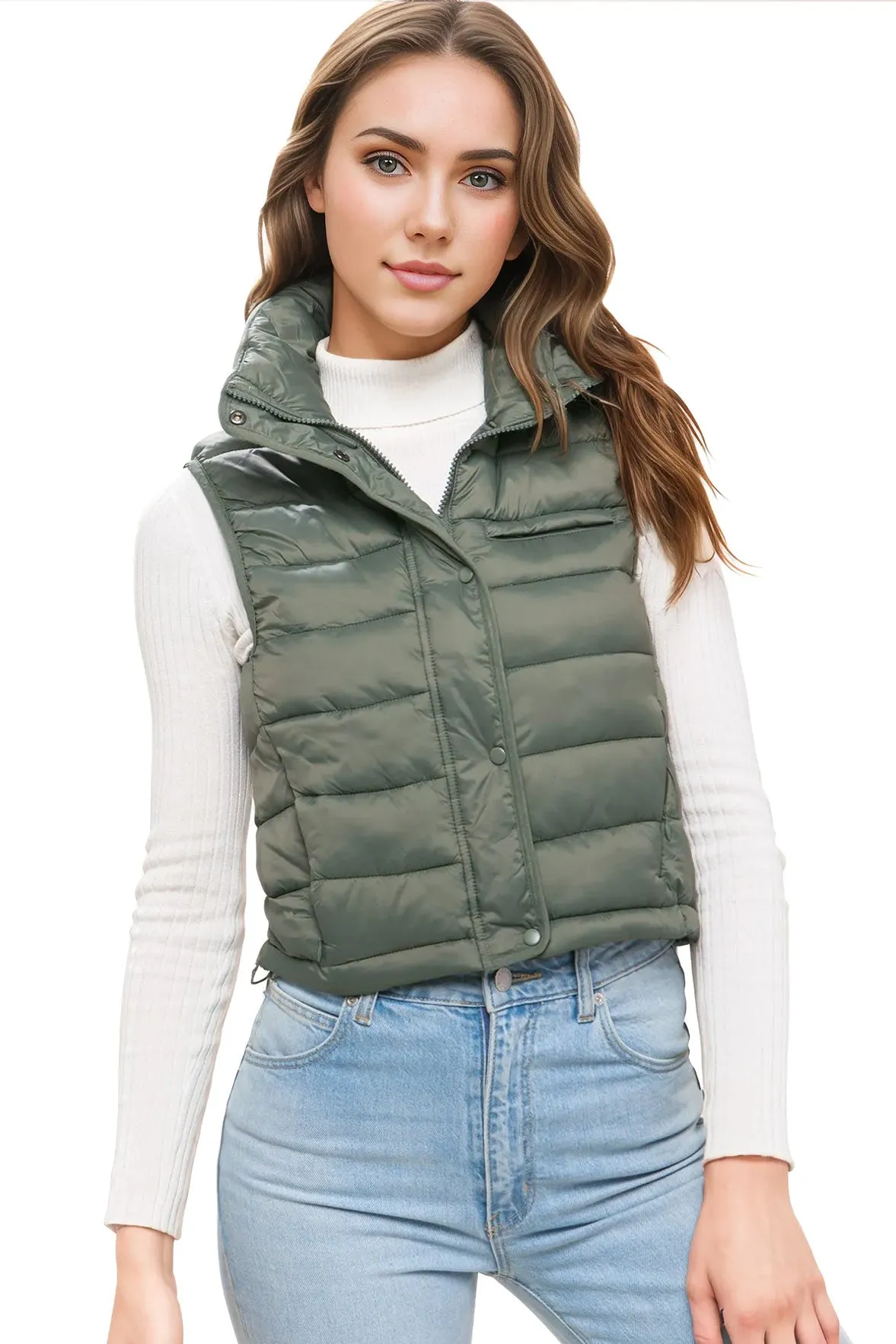 Micro Packable Puffer Vest