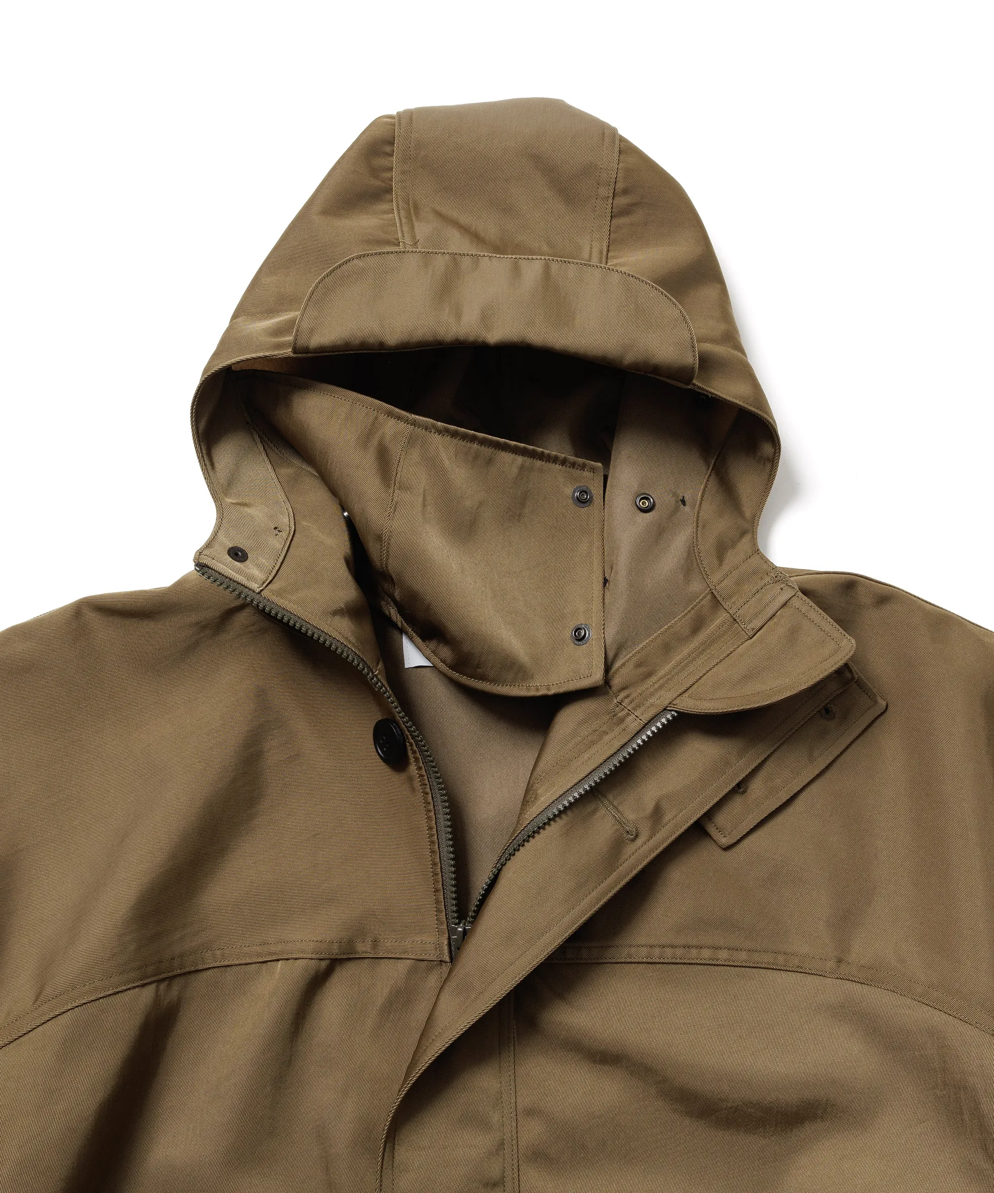 MILITARY LONG SMOCK PARKA