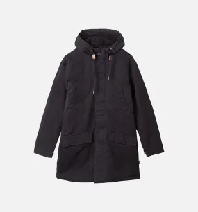 Military Parka Mens Jacket - Navy