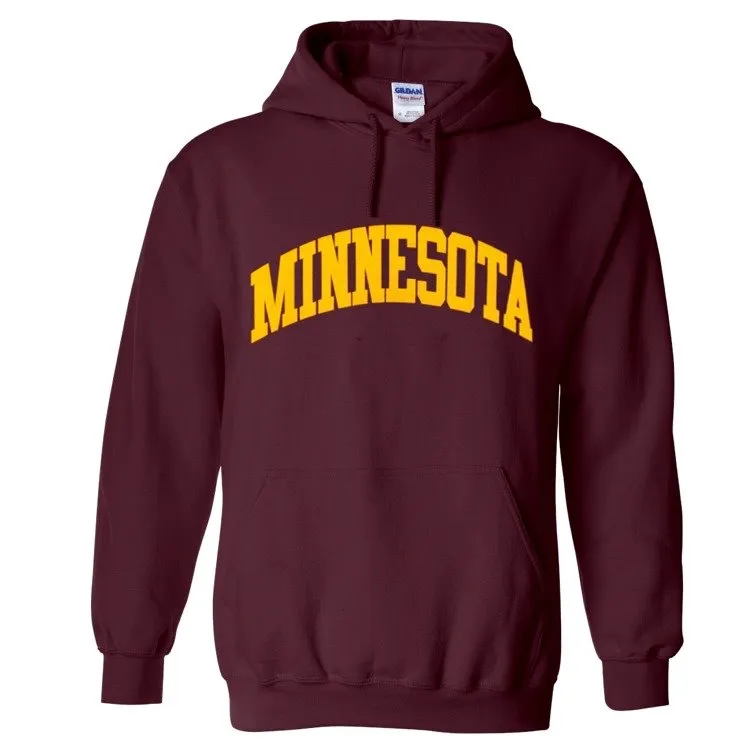 Minnesota Maroon Pullover Hoodie