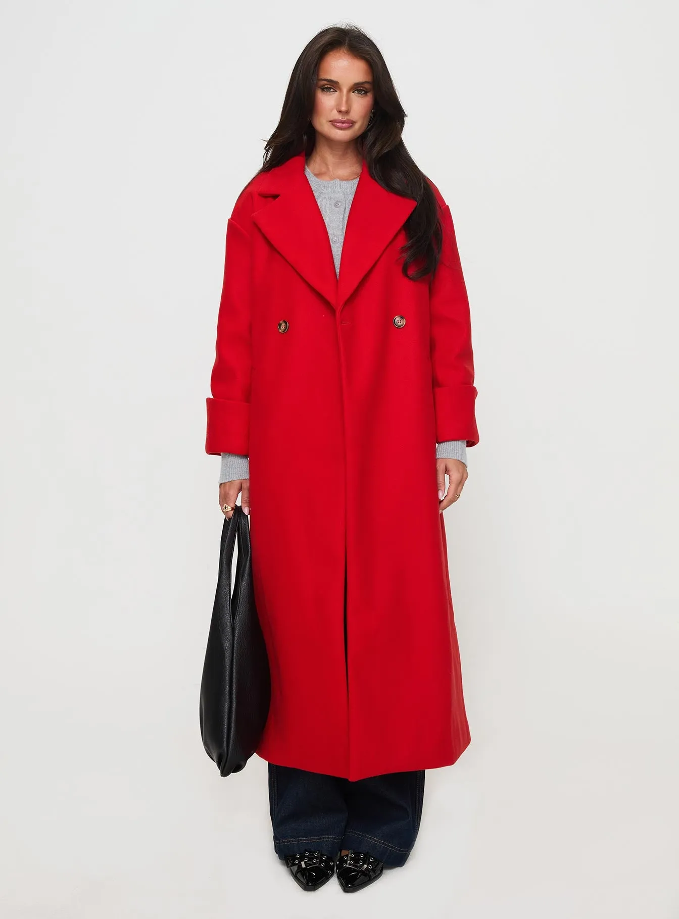 Mirandah Coat Red