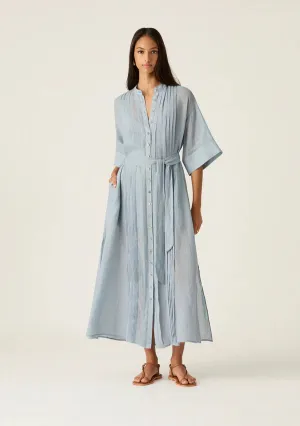 MOS THE LABEL Alessia Maxi Dress - Aura Blue