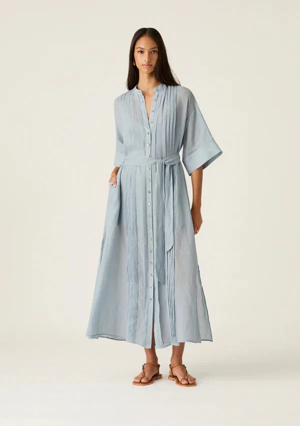 MOS THE LABEL Alessia Maxi Dress - Aura Blue