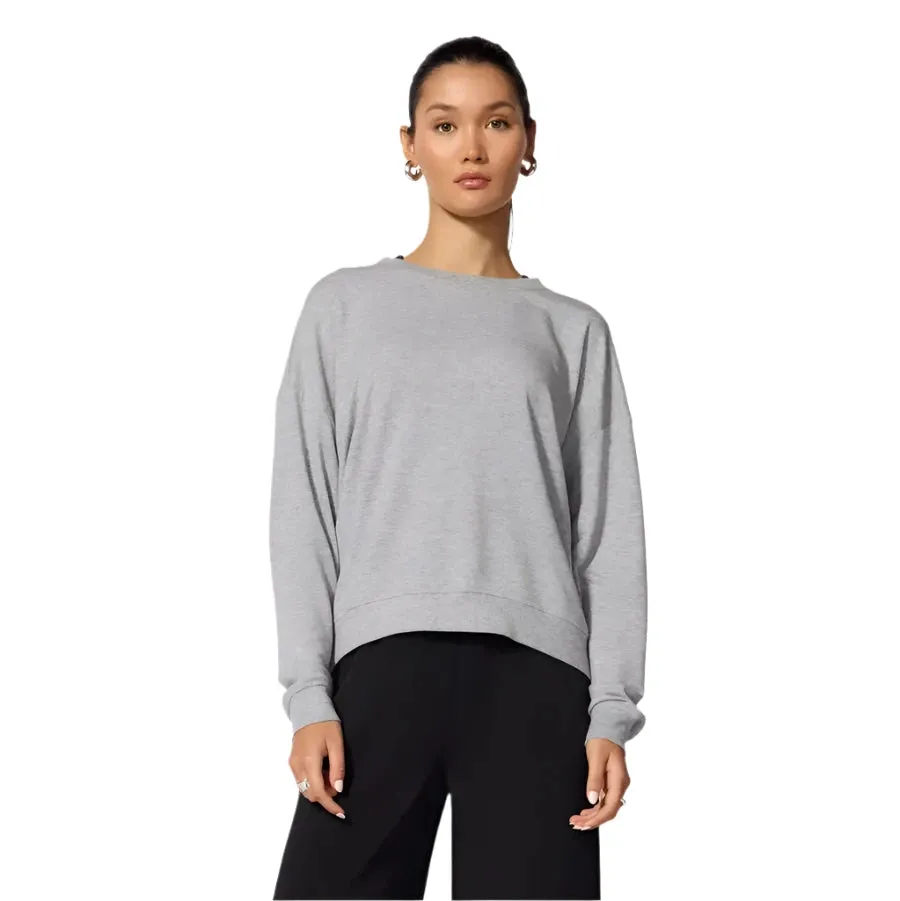 MPG Tops - Women's Serene Modal Crew Neck Relaxed Pullover