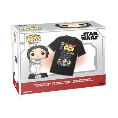 New - Funko POP & TEE: Star Wars Retro Princess Leia - XL