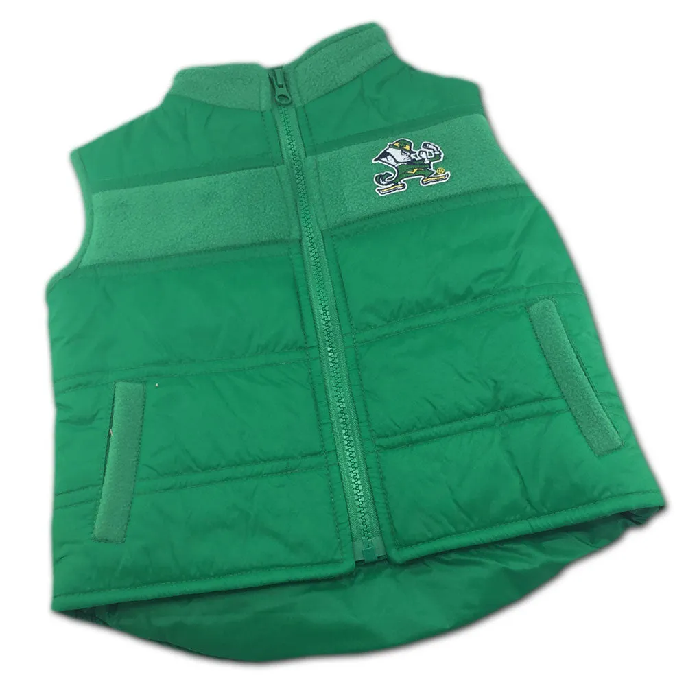 Notre Dame Toddler Puffy Vest