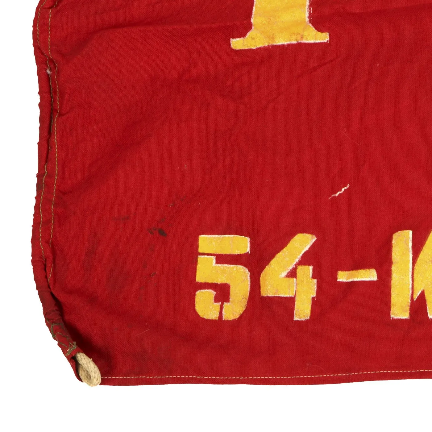 Original U.S. Post Korean War 1st Marine Division Veteran Flag