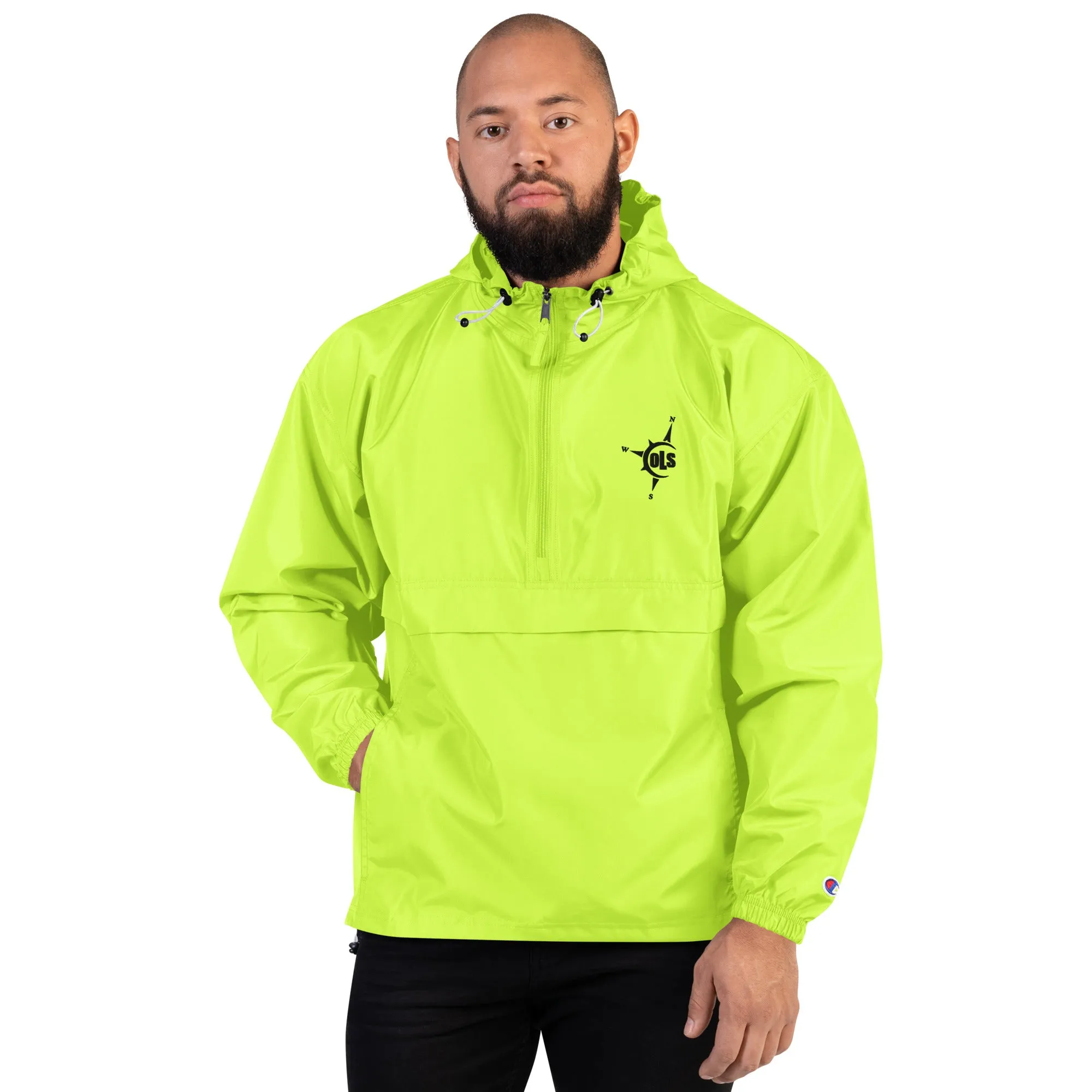 Outer Limit Supply High-Viz Embroidered Packable Jacket