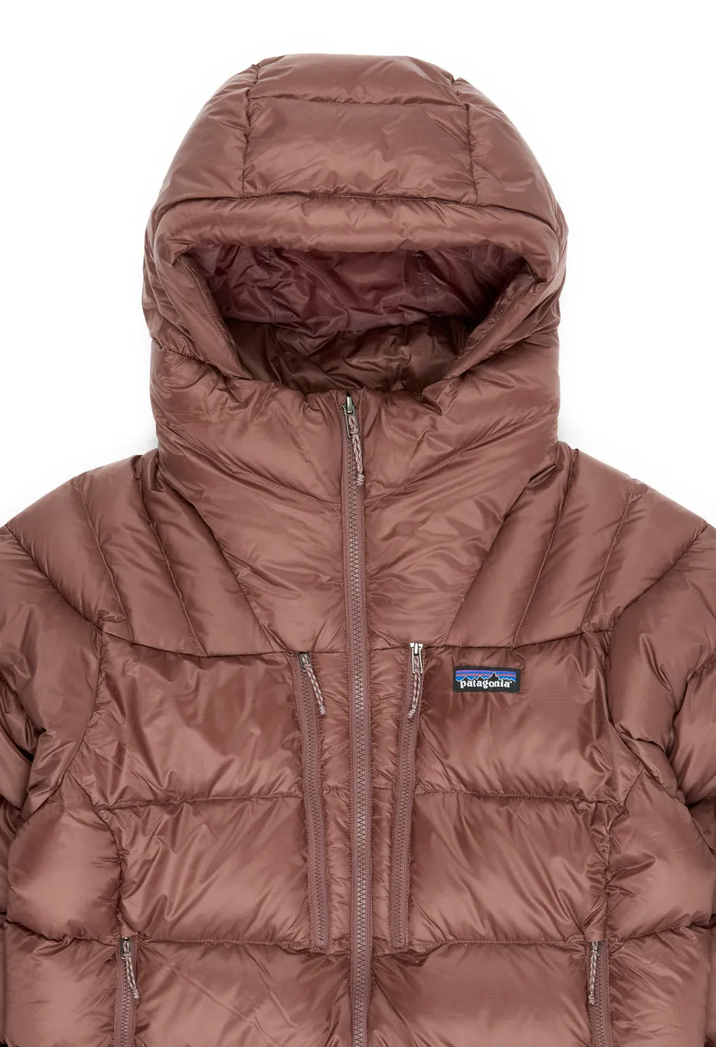 Patagonia Women's Fitz Roy Down Hoody - Dulse Mauve