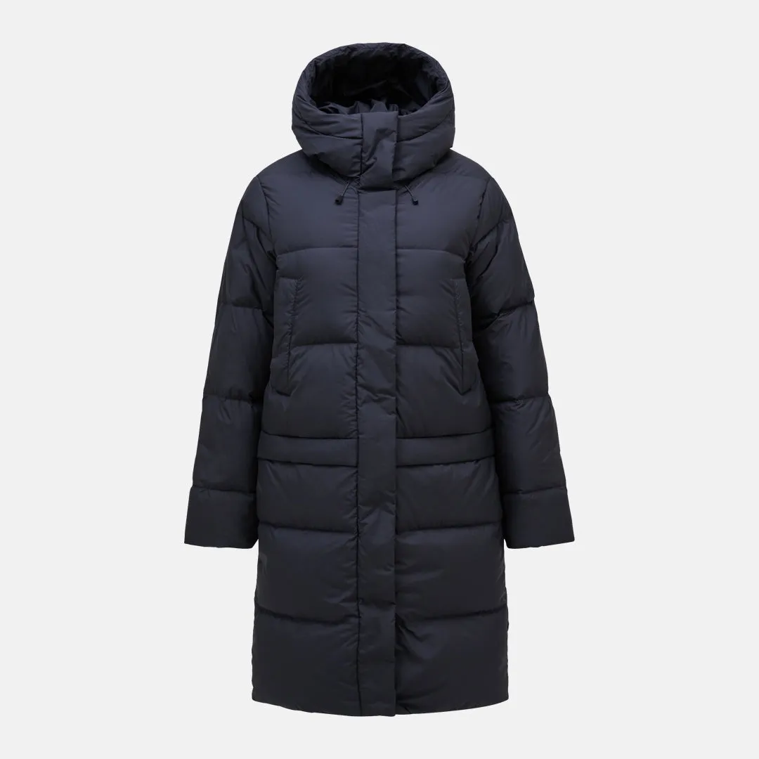 PEAK PERFORMANCE W Quiver Down Parka-BLACK BLACK